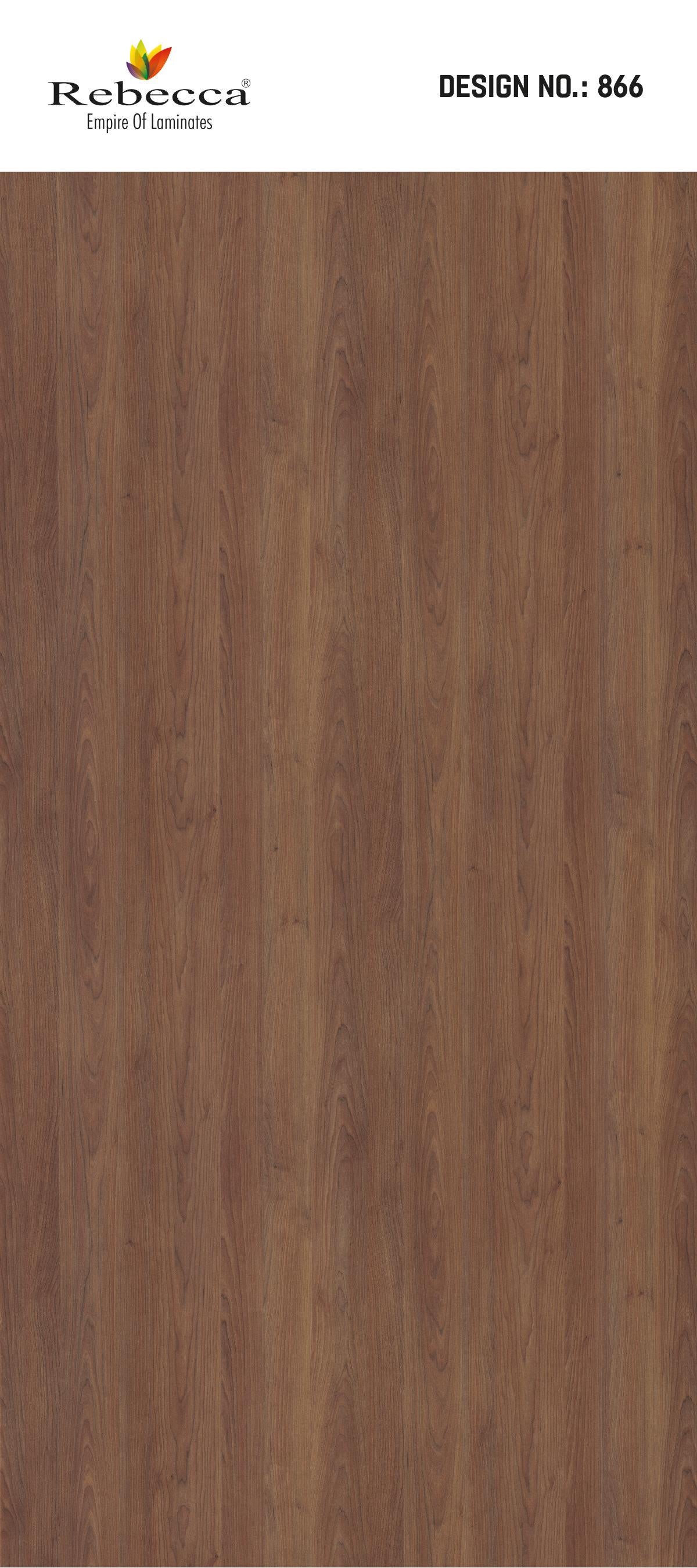 Yalta Cherry Wood Laminate 8x4 ft Texture 1 mm - 866 ZO