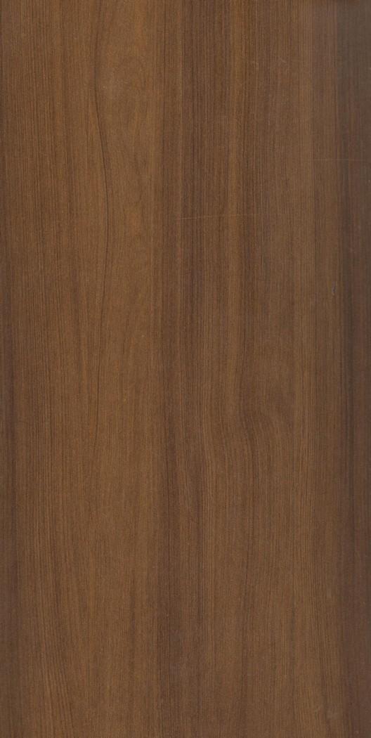 Brown wood laminate with suede finish and wood grain texture