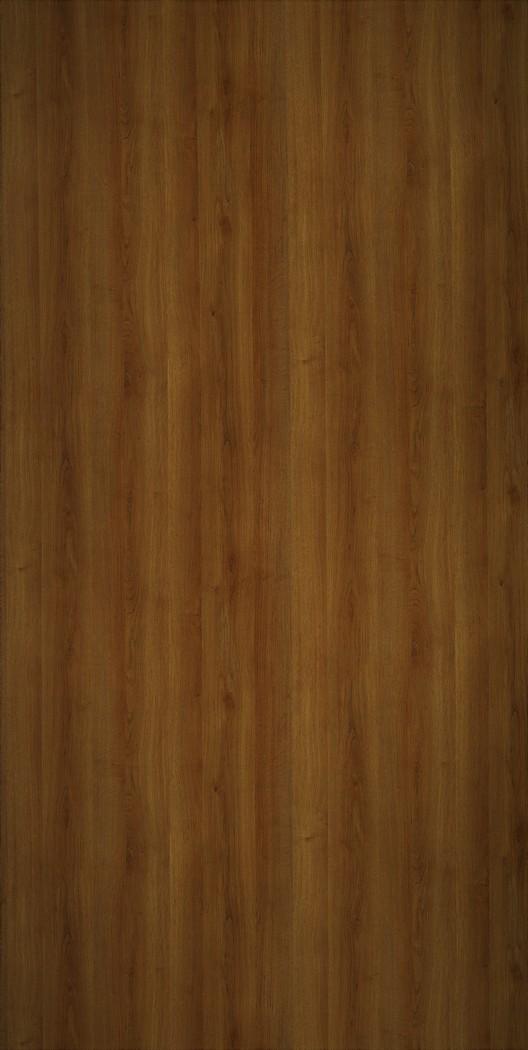 Brown wood laminate with suede finish and wood grain texture
