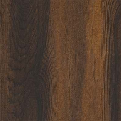 Brown wood grain laminate with suede finish and visible wood texture and pattern.