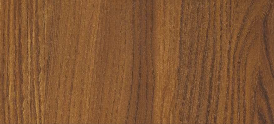 Brown wood grain laminate with suede finish and vertical wood pattern texture
