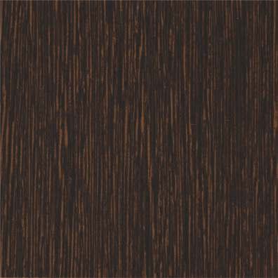 Dark wenge wood laminate with straight line grain pattern and suede finish, showing subtle texture and vertical wood grain