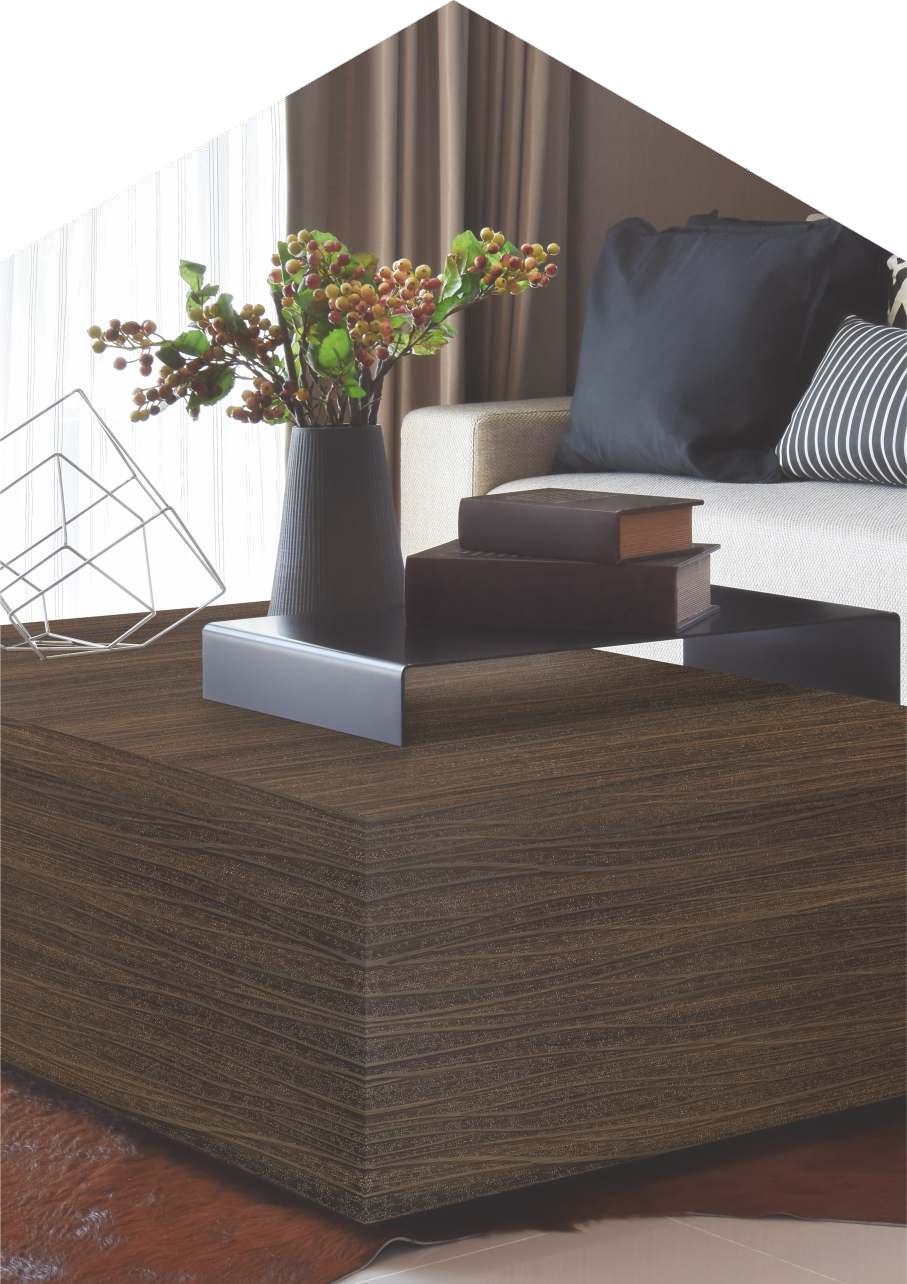 St.Line Walnut Wood Laminate 8x4 ft Texture 0.8 mm - 8896 H