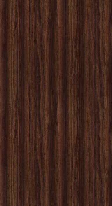 Brown wood grain laminate with suede finish and vertical wood pattern texture