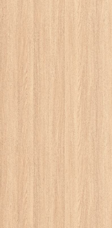 Light brown wood grain laminate with textured finish and vertical wood pattern.