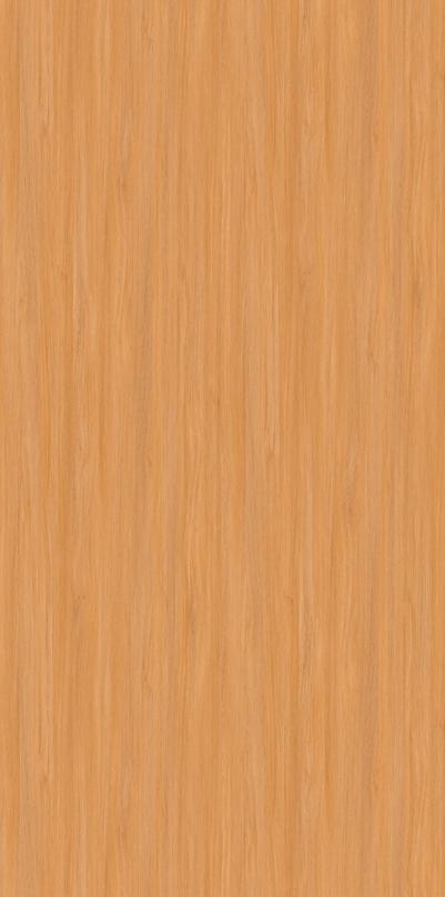 Brown wood grain laminate with textured finish and vertical wood pattern
