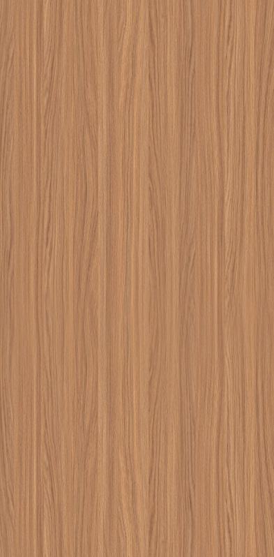 Brown wood grain laminate with textured finish and vertical wood pattern, showing natural grain details and texture