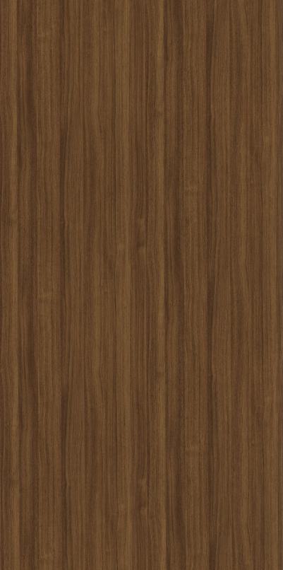 Brown wood grain laminate with textured finish and vertical wood pattern, showing natural grain details and texture
