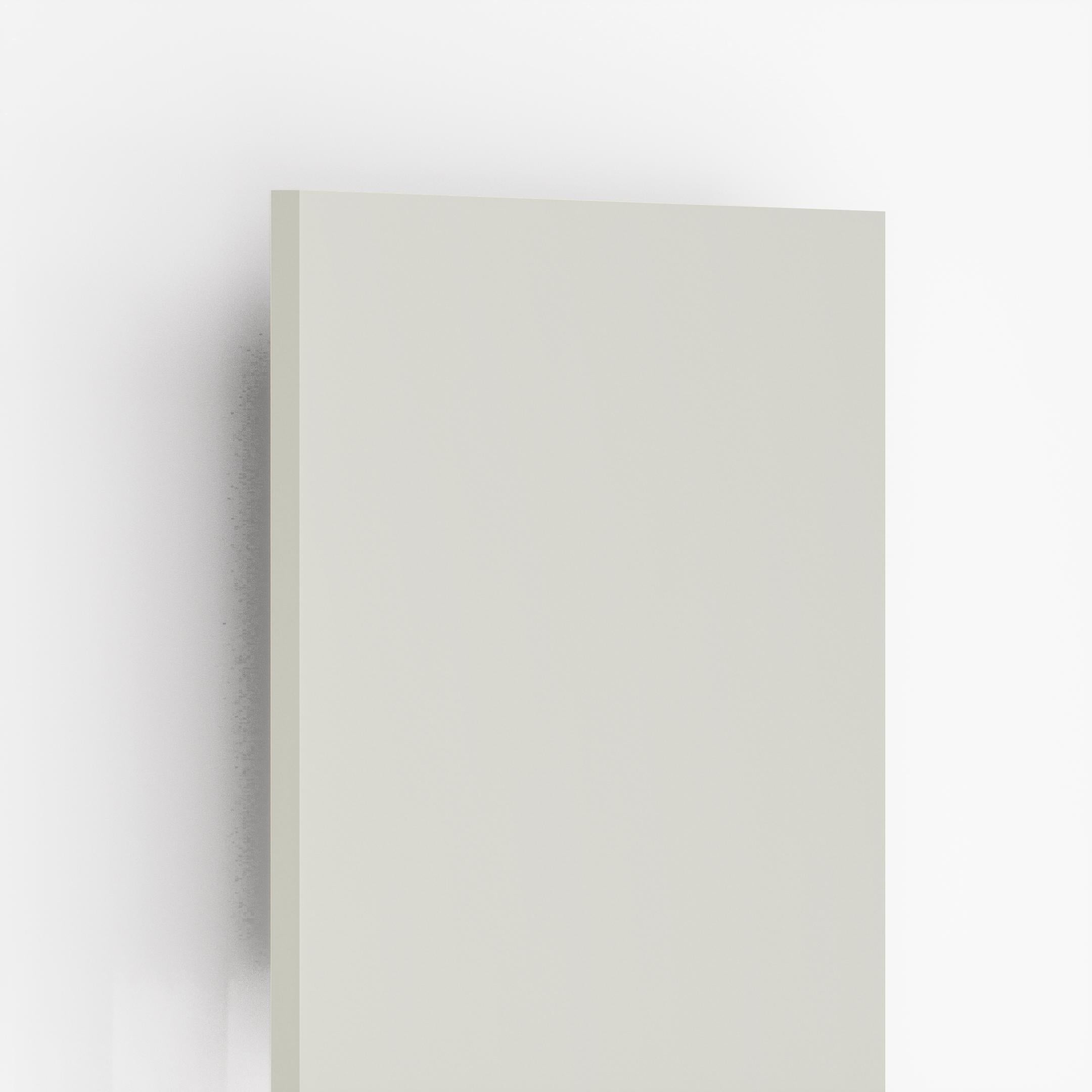 Off White Plain Laminate 8x4 ft High Gloss 0.82 mm - 9001 HGL