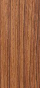 Brown wood grain laminate with suede finish and vertical wood pattern texture