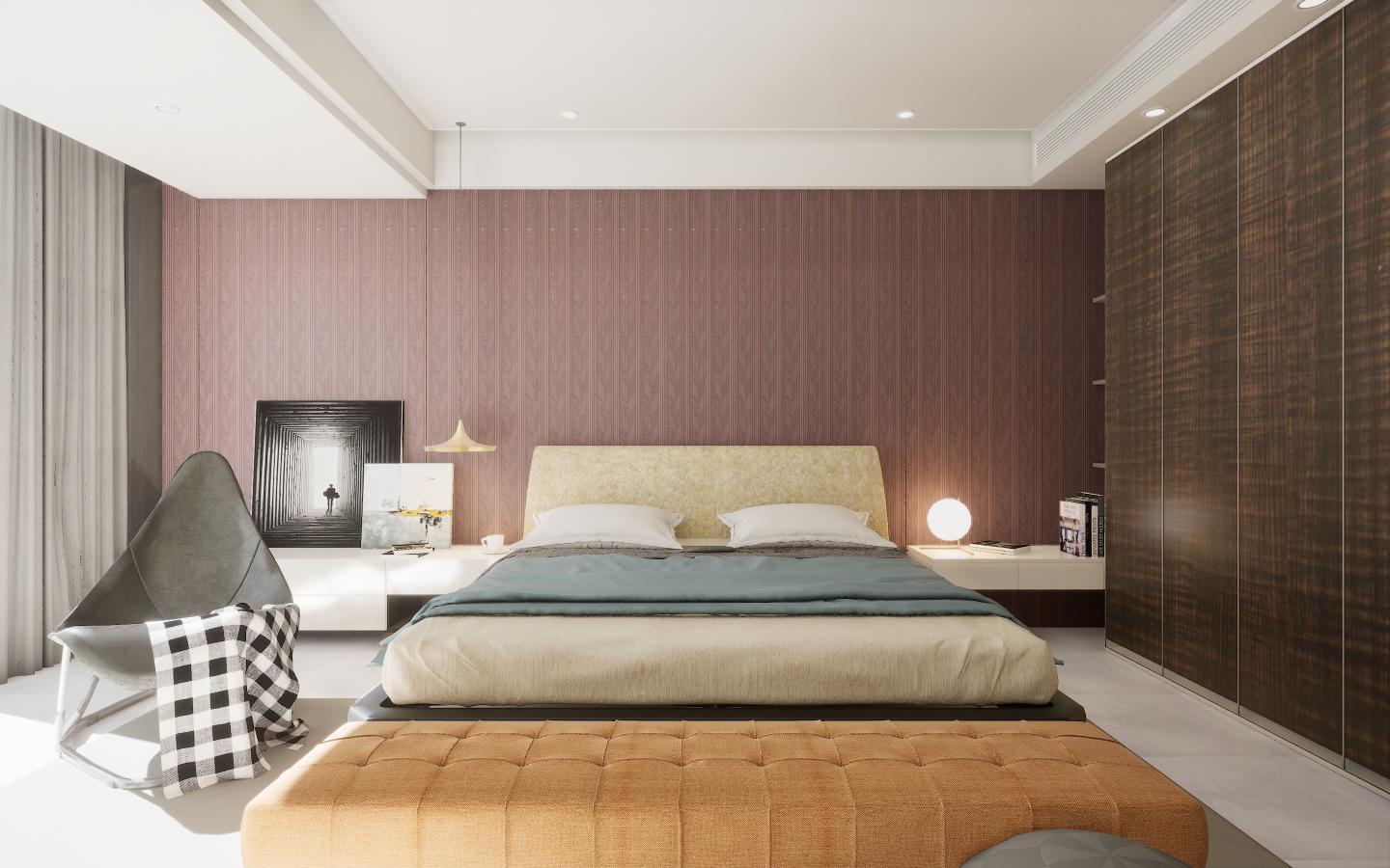 Dark Sawcut Wood Laminate 8x4 ft Glossy 0.8 mm - 9074 MG