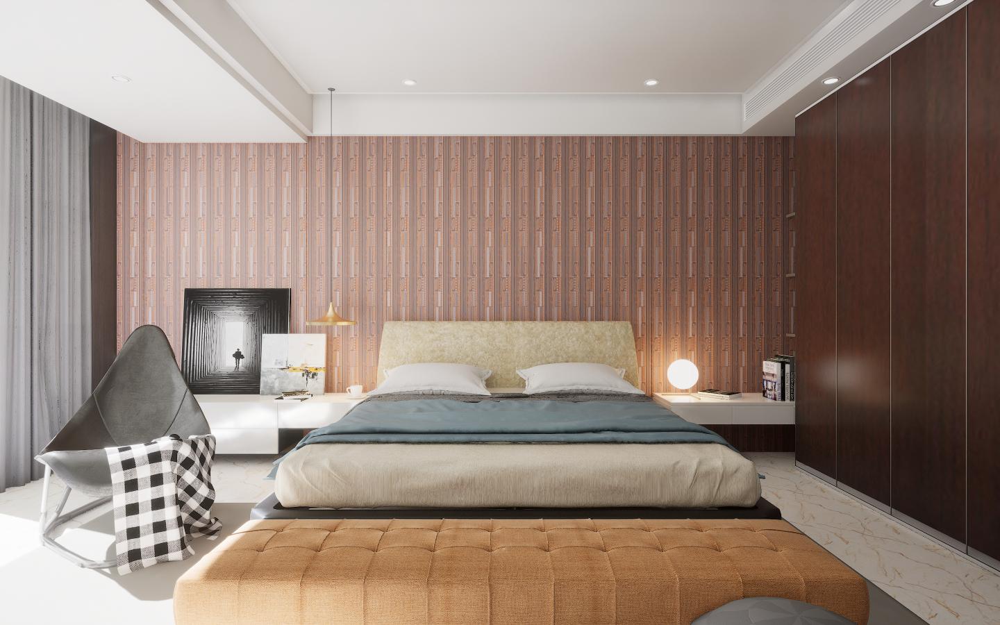 Advance Laminates Mahagony Laminate 8x4 ft Suede wood laminates Wenge 9075_SF