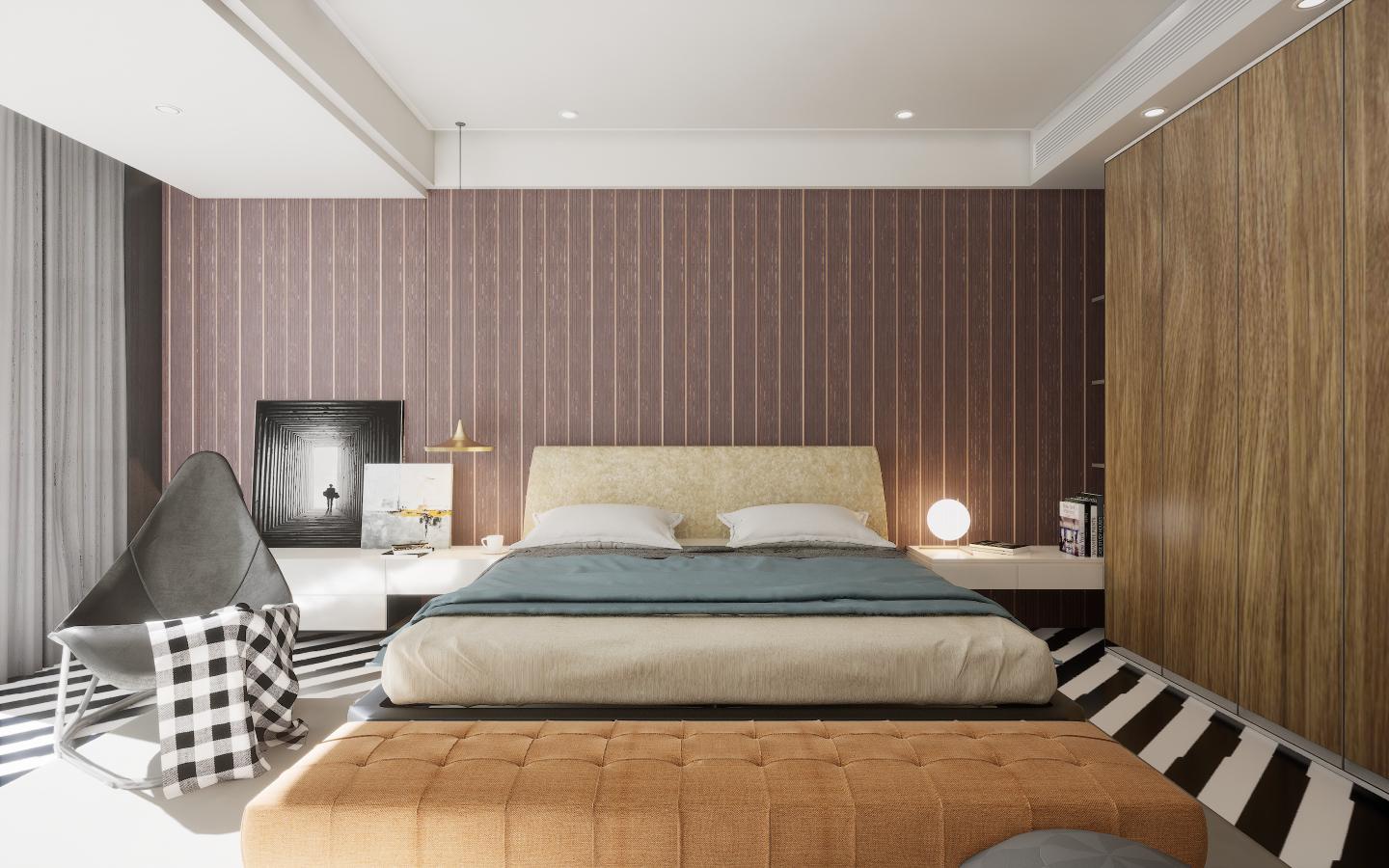 Light Urban Oak Wood Laminate 8x4 ft Suede 0.8 mm - 9081 SF