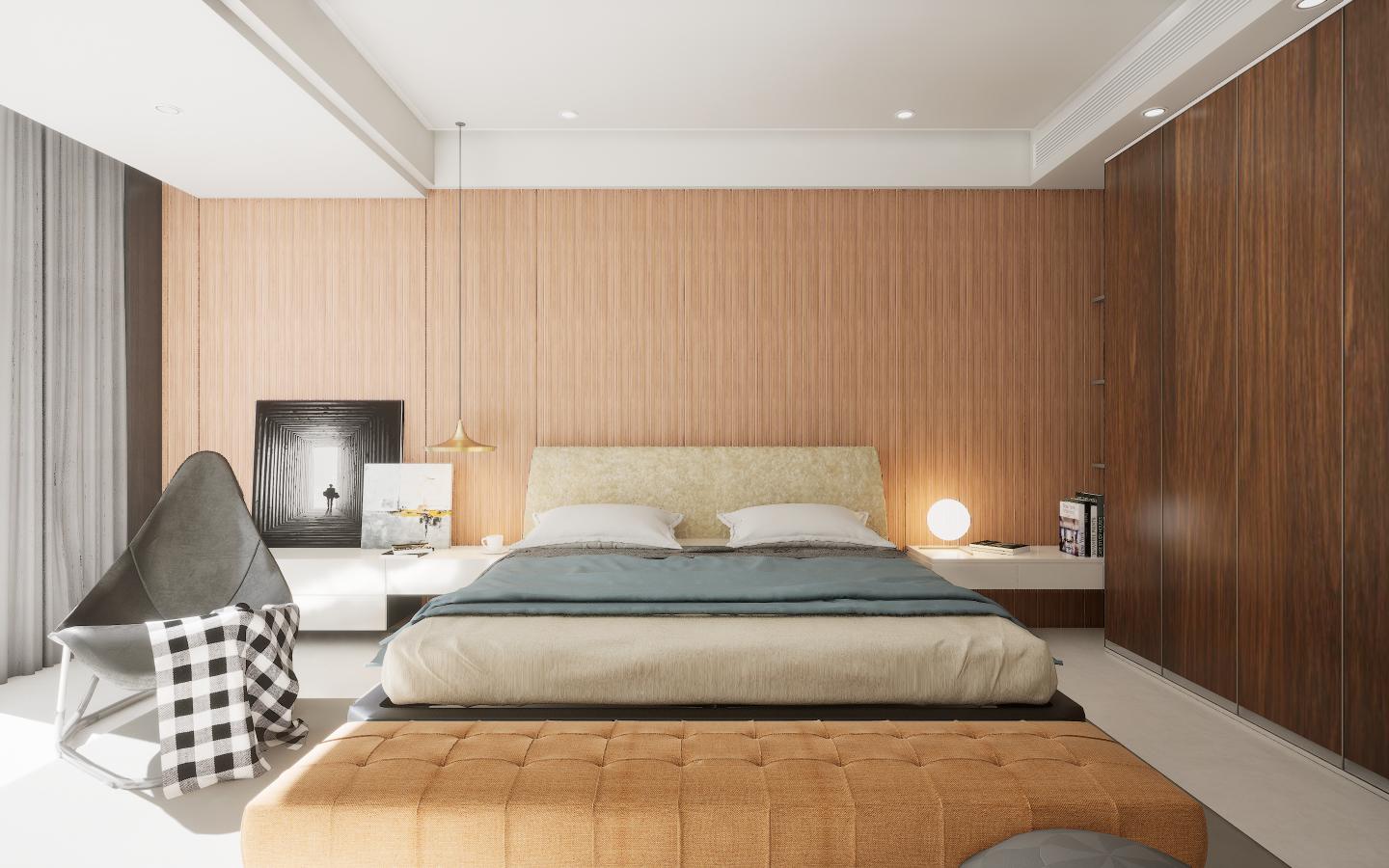 Advance Laminates Dark Urban Oak 8x4 ft Glossy wood laminates Brown 9082_MG