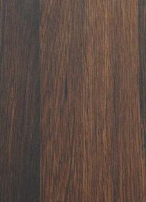 Dark wood grain laminate with textured finish and prominent vertical grain pattern in wenge color family