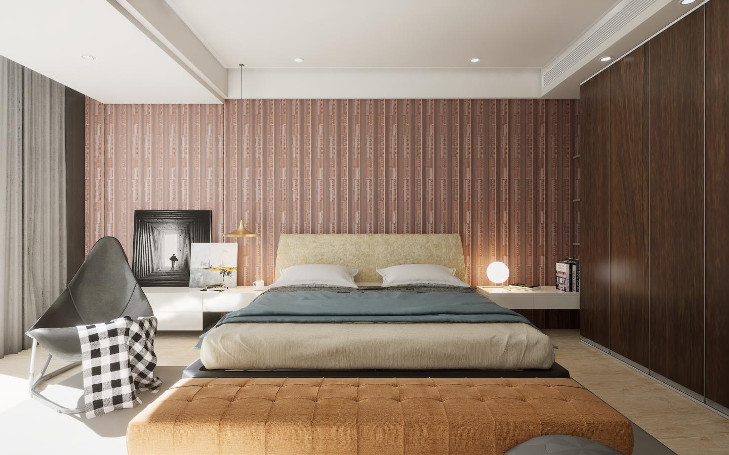 Advance Laminates Dark Brent Wood 8x4 ft Glossy wood laminates Wenge 9091_MG