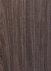 Wenge wood grain laminate with textured finish and dark brown vertical stripes.