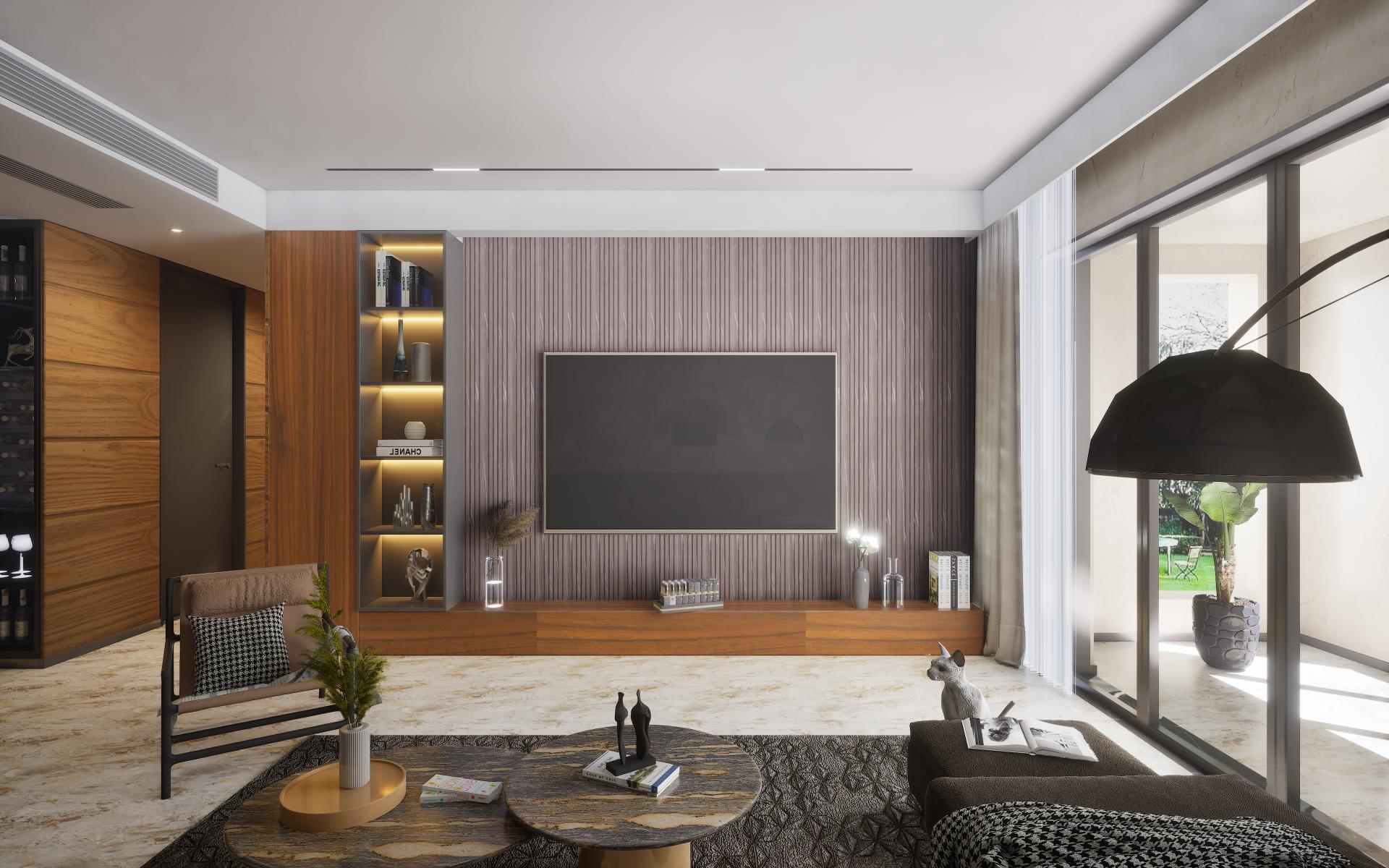 Nice Wood Laminate 8x4 ft Glossy 0.8 mm - 9097 MG