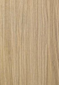 Grey wood grain laminate with textured finish and visible wood pattern, displaying a natural brown tone and linear grain