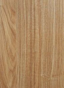 Brown wood grain laminate with suede finish and vertical wood pattern texture