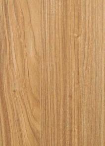Brown wood grain laminate with textured finish and visible wood pattern and knots