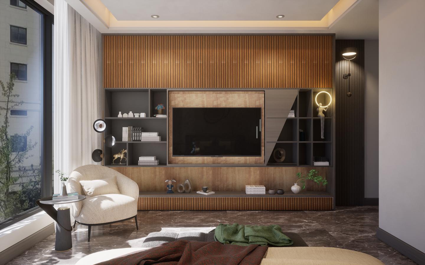 Advance Laminates Smokey Panther 8x4 ft Suede wood laminates Brown 9122_SF