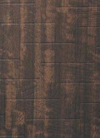 Dark wenge wood laminate with textured finish and visible wood grain pattern, showing rectangular planks with subtle sheen.