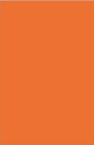 Orange Plain Laminate 8x4 ft High Gloss 1 mm - 9125 MHG