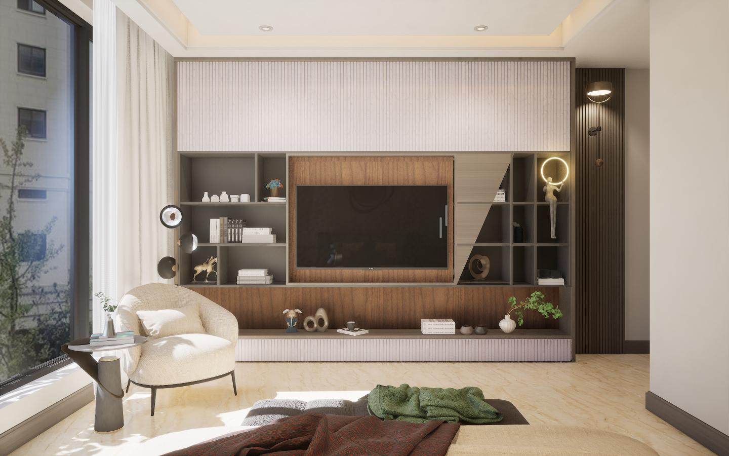 Advance Laminates PraDO Walnut 8x4 ft Glossy wood laminates Brown 9127_MG