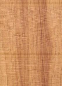 Brown wood grain laminate with textured finish showing wood pattern and subtle grain details