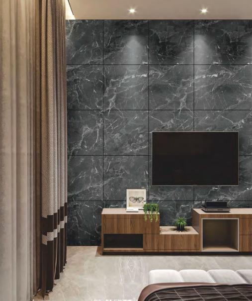 Calder Marble & Stone Laminate 8x4 ft High Gloss 0.8 mm - 9153 MG