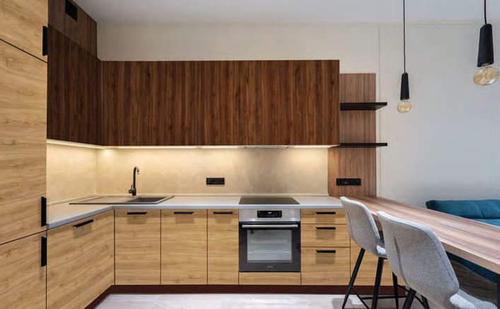 Advance Laminates Pacific Walnut 8x4 ft Texture wood laminates Brown 9160_CO