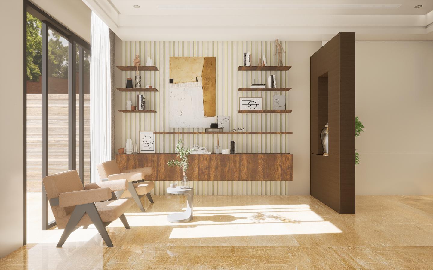 Advance Laminates Dark Pacific Walnut 8x4 ft High Gloss wood laminates Brown 9161_MG