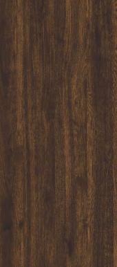 Dark brown wood grain laminate with textured finish and visible wood pattern and grain details