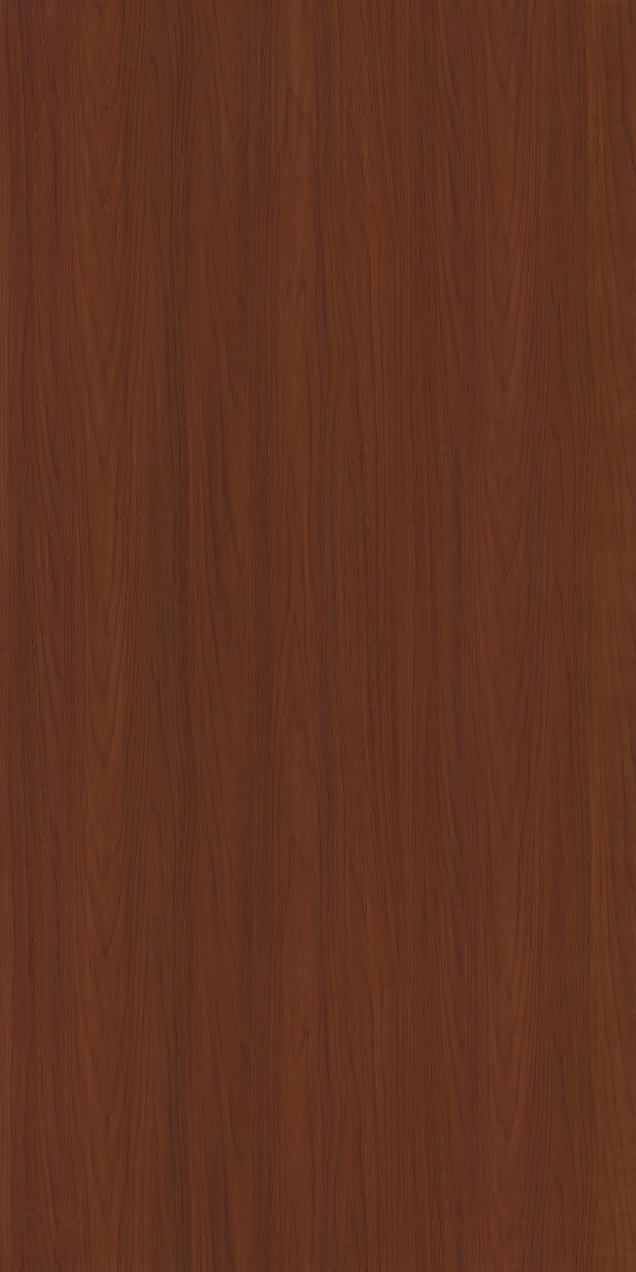 Brown wooden laminate with suede finish and wood grain pattern