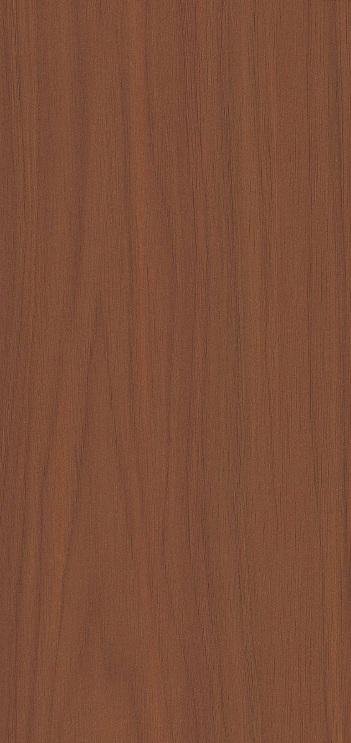 Brown wood laminate texture with vertical grain pattern and subtle texture visible in the detailed close-up view.