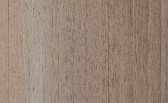 Brown wood grain laminate with textured finish and vertical wood pattern visible in detailed close-up view