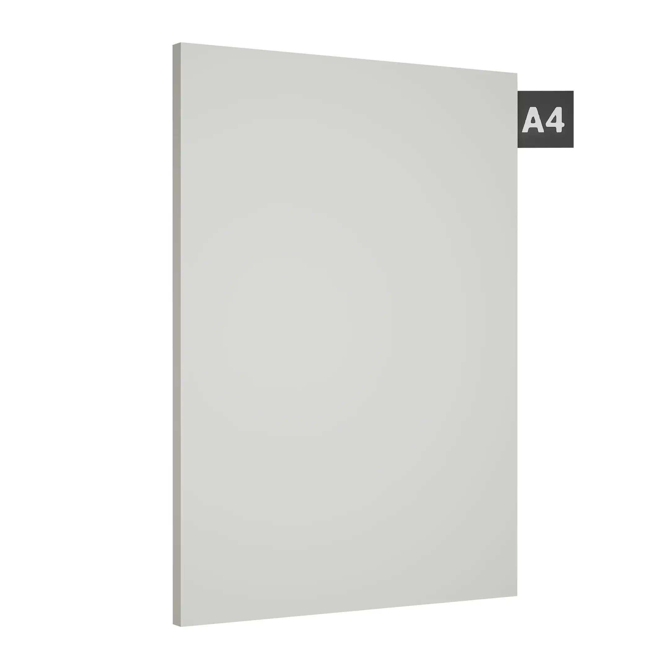 Alaska White Plain Laminate 8x4 ft High Gloss 1 mm - 9200 TG