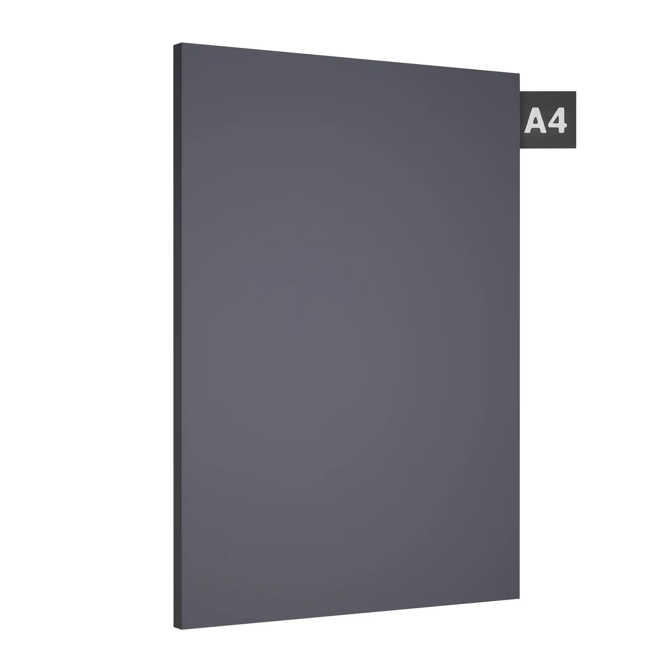 Metal Grey Plain Laminate 8x4 ft High Gloss 1 mm - 9205 TG