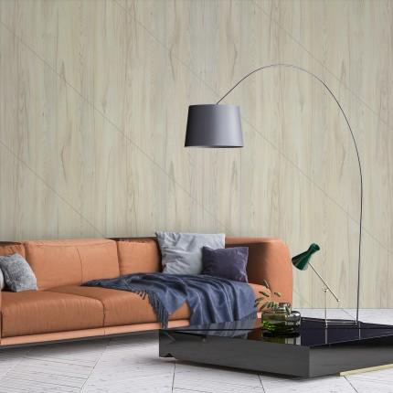 Airolam Kitami Ruster 8x4 ft Suede wood laminates Cream 923_SF