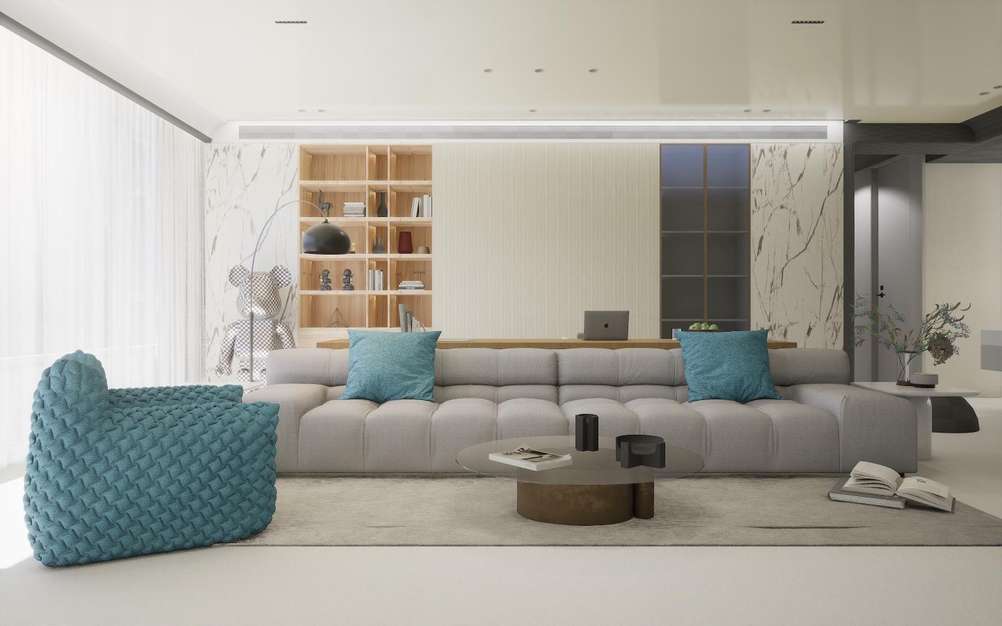 Star Marble & Stone Laminate 8x4 ft Texture 1 mm - 9295 SDM