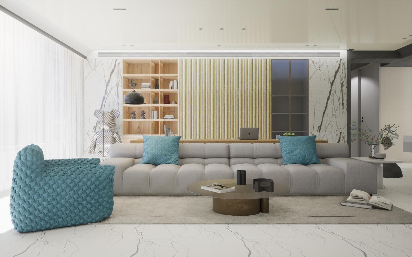 Star Marble & Stone Laminate 8x4 ft Texture 1 mm - 9295 SML