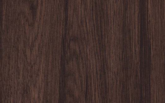 Dark brown wood laminate with textured finish and visible wood grain pattern.