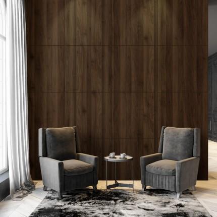 Columbia Walnut Wood Laminate 8x4 ft Suede 1 mm - 930 SF