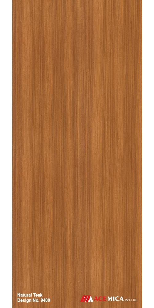 Natural Teak Wood Laminate 10x4 ft Texture 1 mm - 9400 ZO