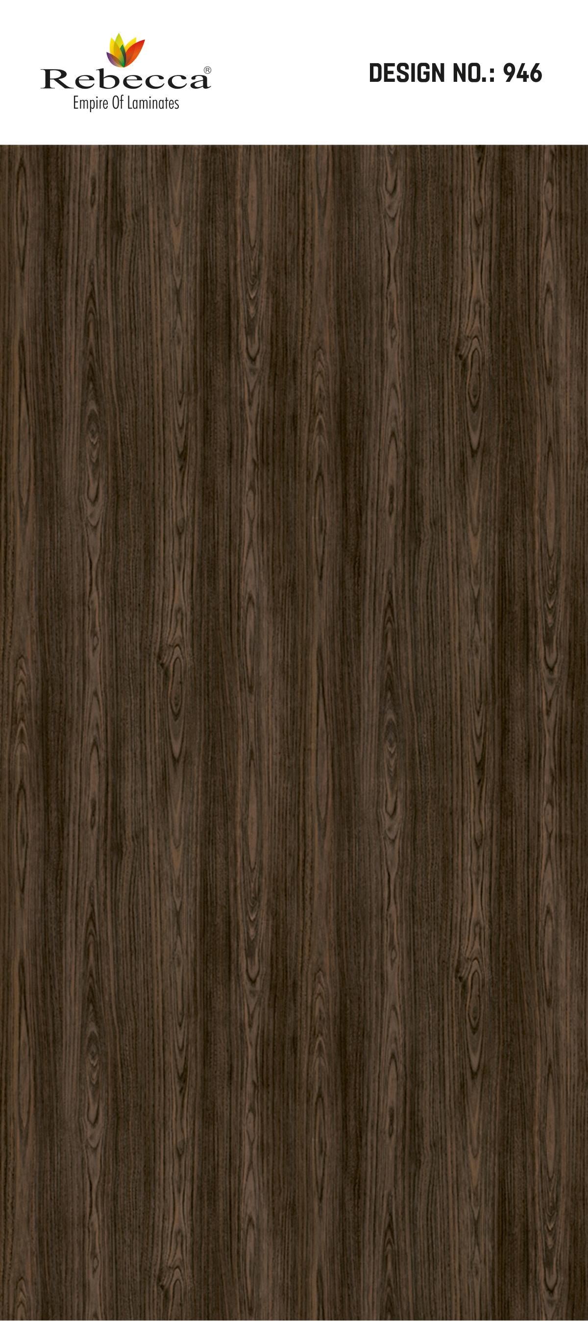 Ruskin Walnut Wood Laminate 8x4 ft Texture 1 mm - 946 DK