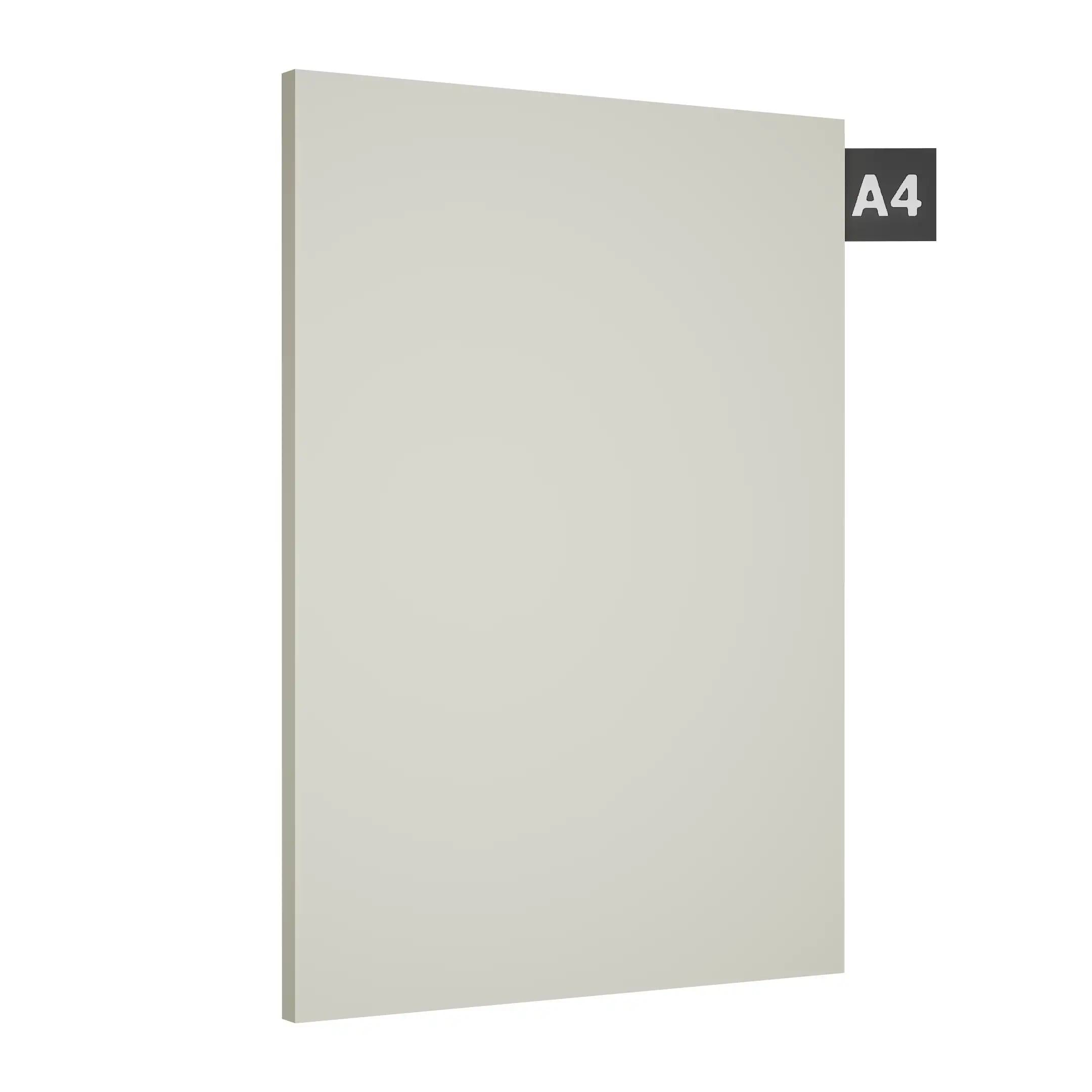 Frosty White Plain Laminate 8x4 ft High Gloss 1 mm - 9501 SDM