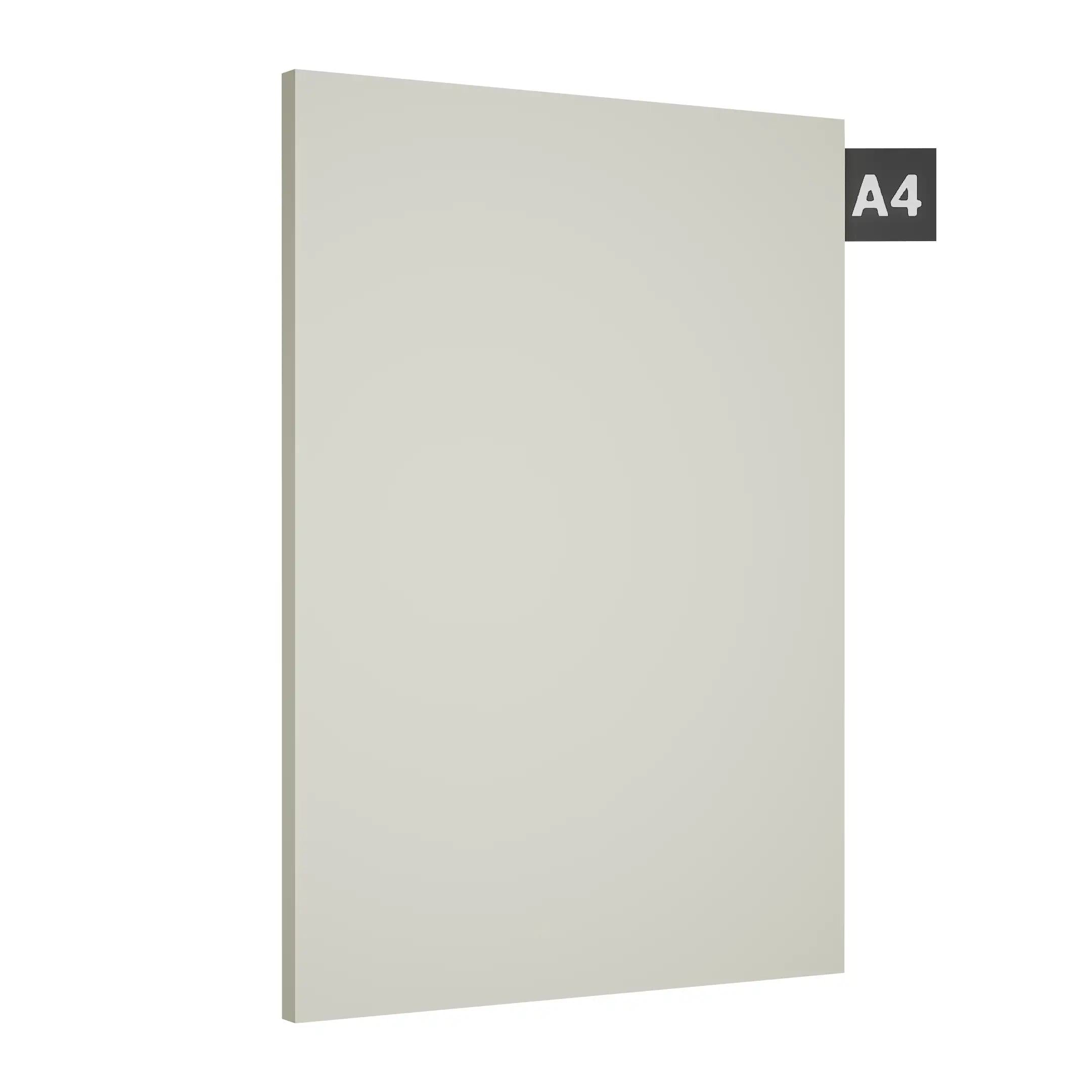 Frosty White Plain Laminate 8x4 ft High Gloss 1 mm - 9501 SHG