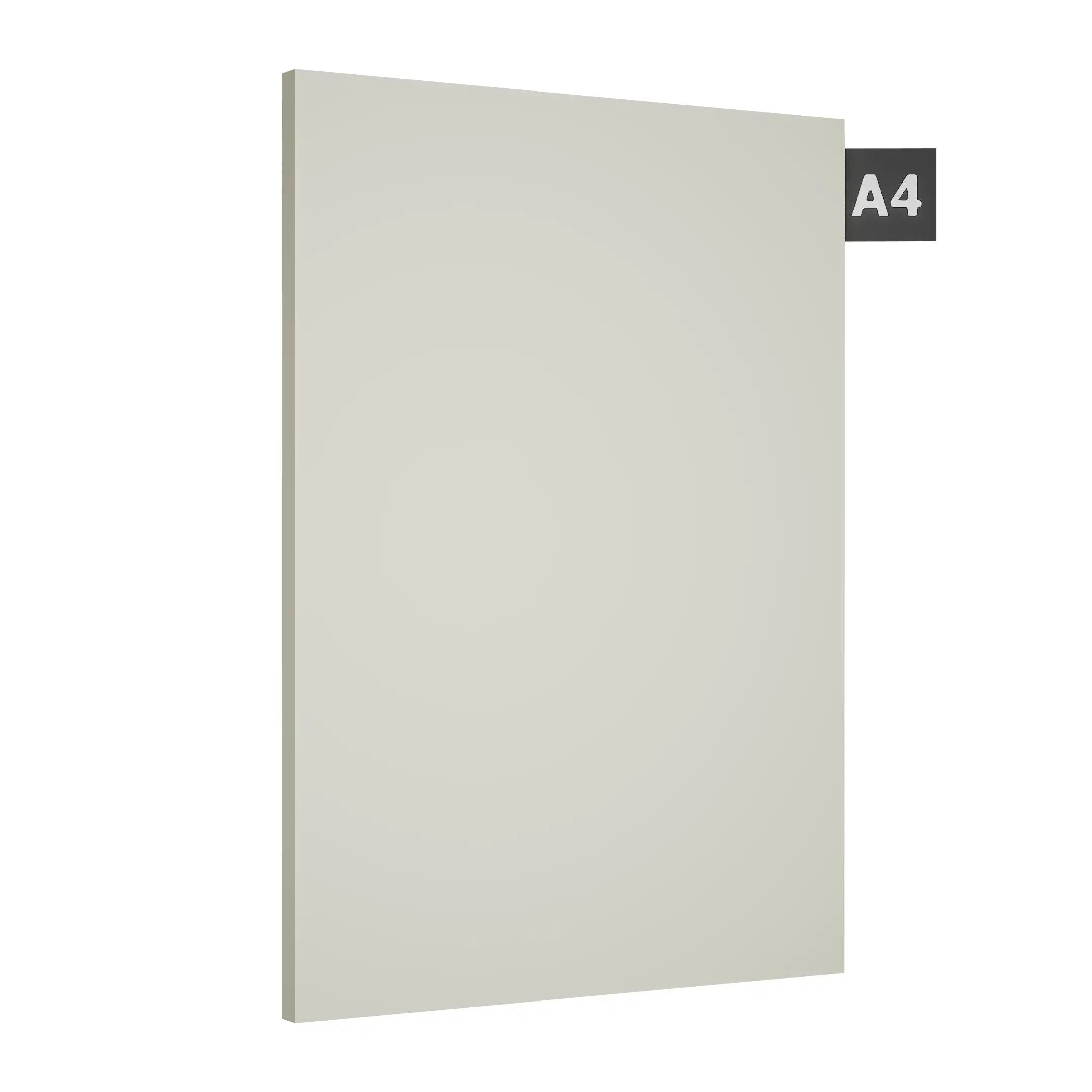 Off White Plain Laminate 8x4 ft High Gloss 1 mm - 9501 SLR