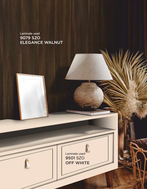 Off White Wood Laminate 8x4 ft Texture 1 mm - 9501 SZO